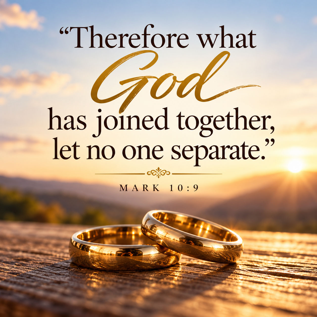 What God has joined